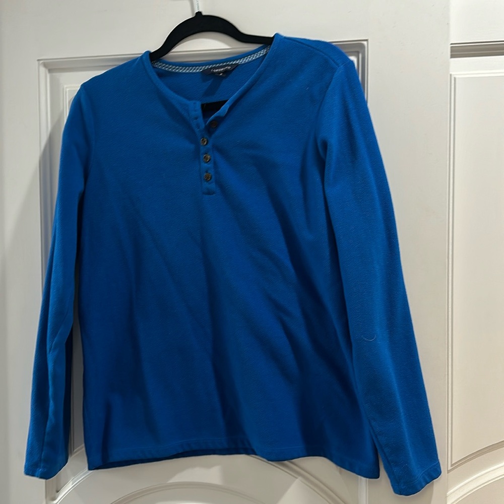 Blue fleece Lands End